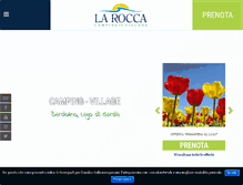 Tablet Screenshot of campinglarocca.com